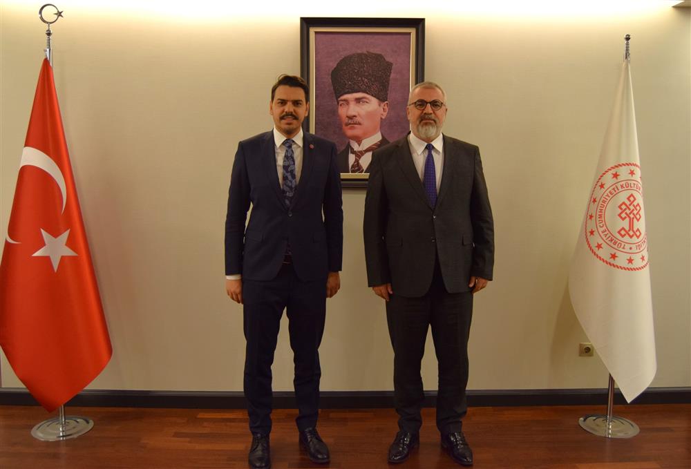 Yurtdışı Türkler ve Akraba Topluluklar (YTB) Başkanı Sayın Abdullah Eren, Başkanımız Sayın Alirıza Özdemir'i Ziyaret Etti.