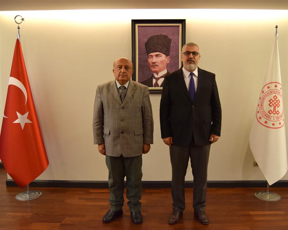 Adıyaman'dan Gelen Sayın Zeki Akdağ, Başkanımız Sayın Alirıza Özdemir'i Ziyaret Etti